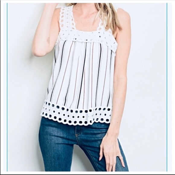 Angela Striped Top